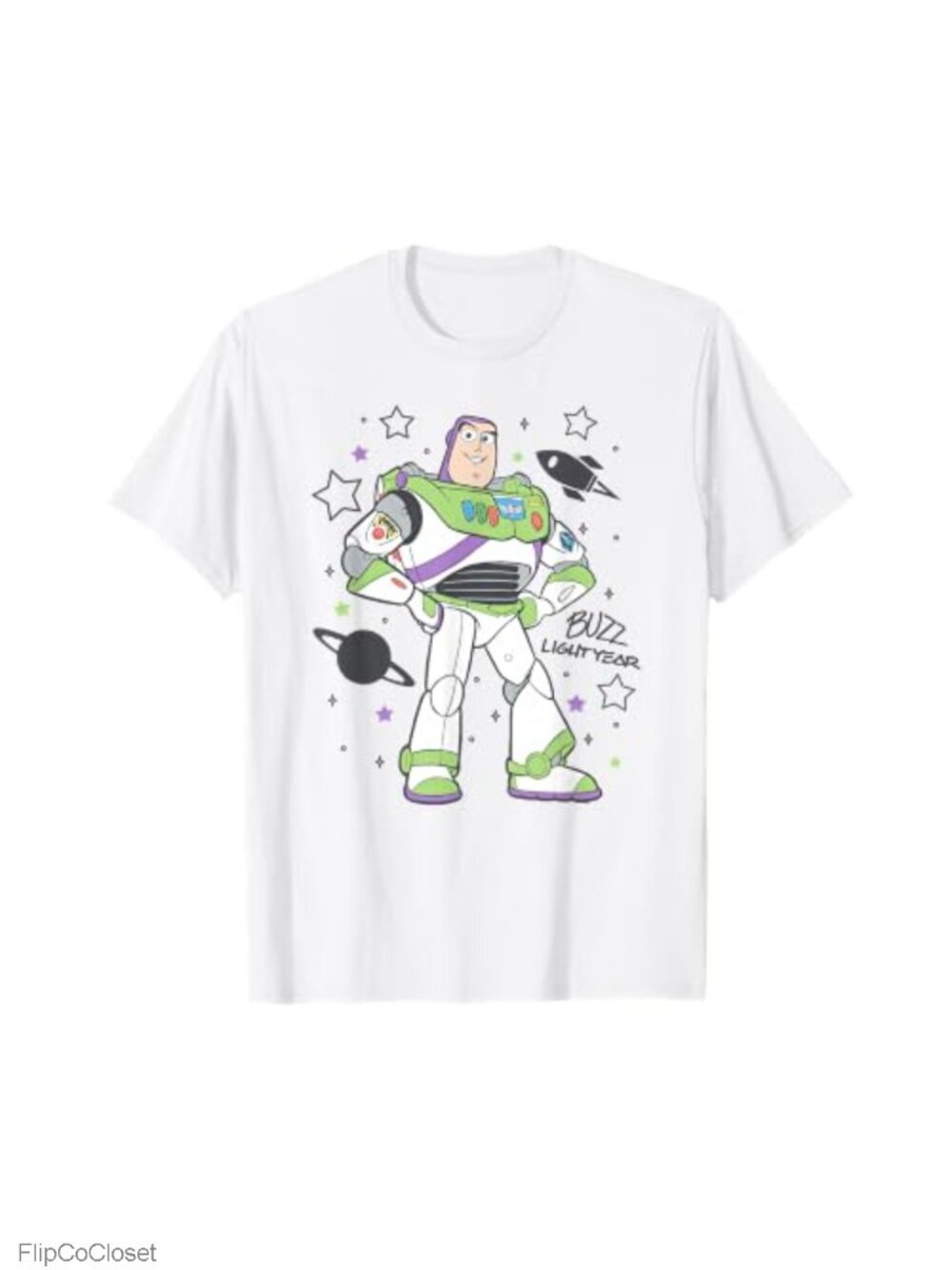 Disney Pixar Toy Story Buzz Lightyear Graphic Tee